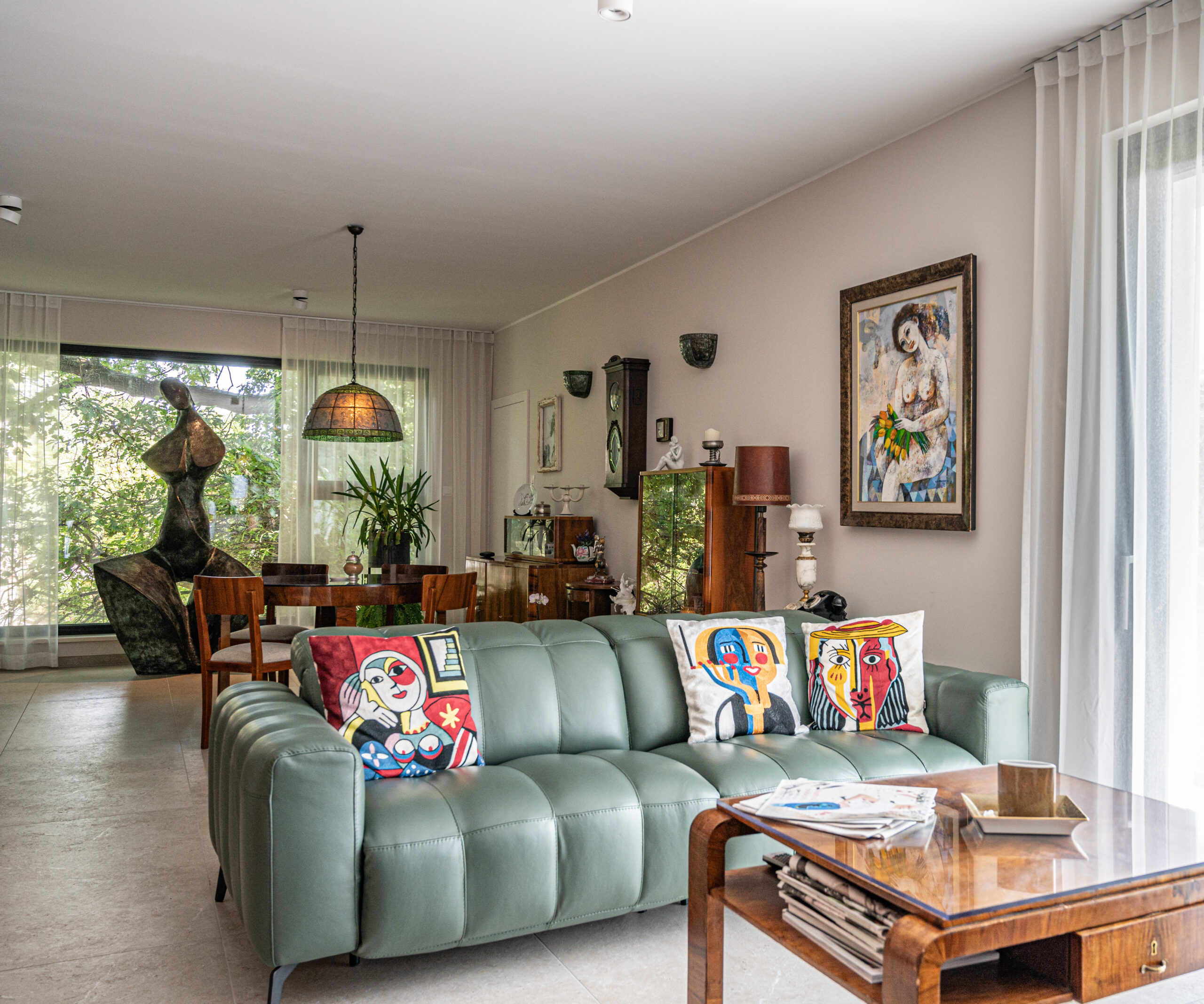 Apartment Art Deco — salon
